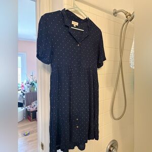 Brixton Navy Casual mini dress